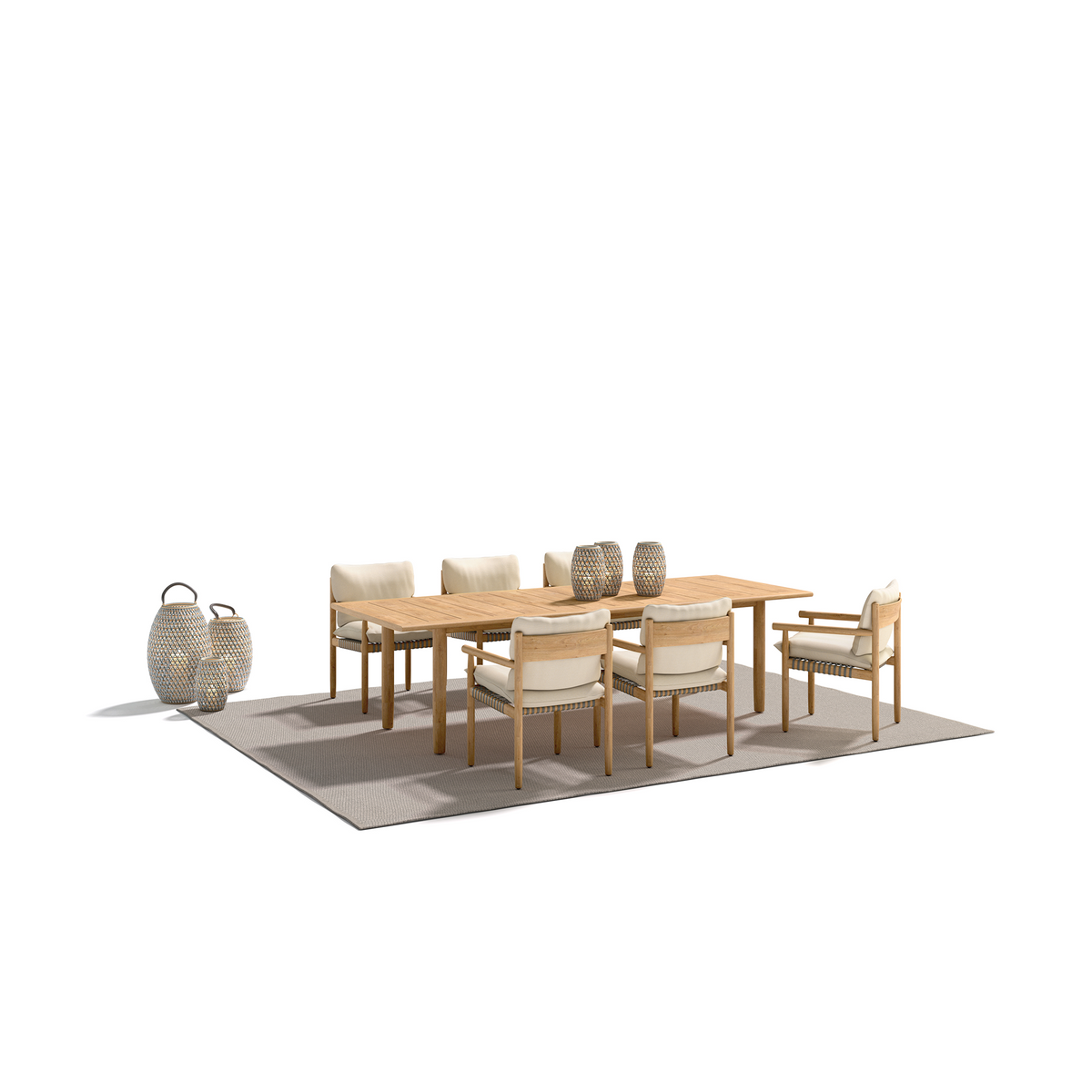 Tibbo Dining table 338 x 103 x 74 cm