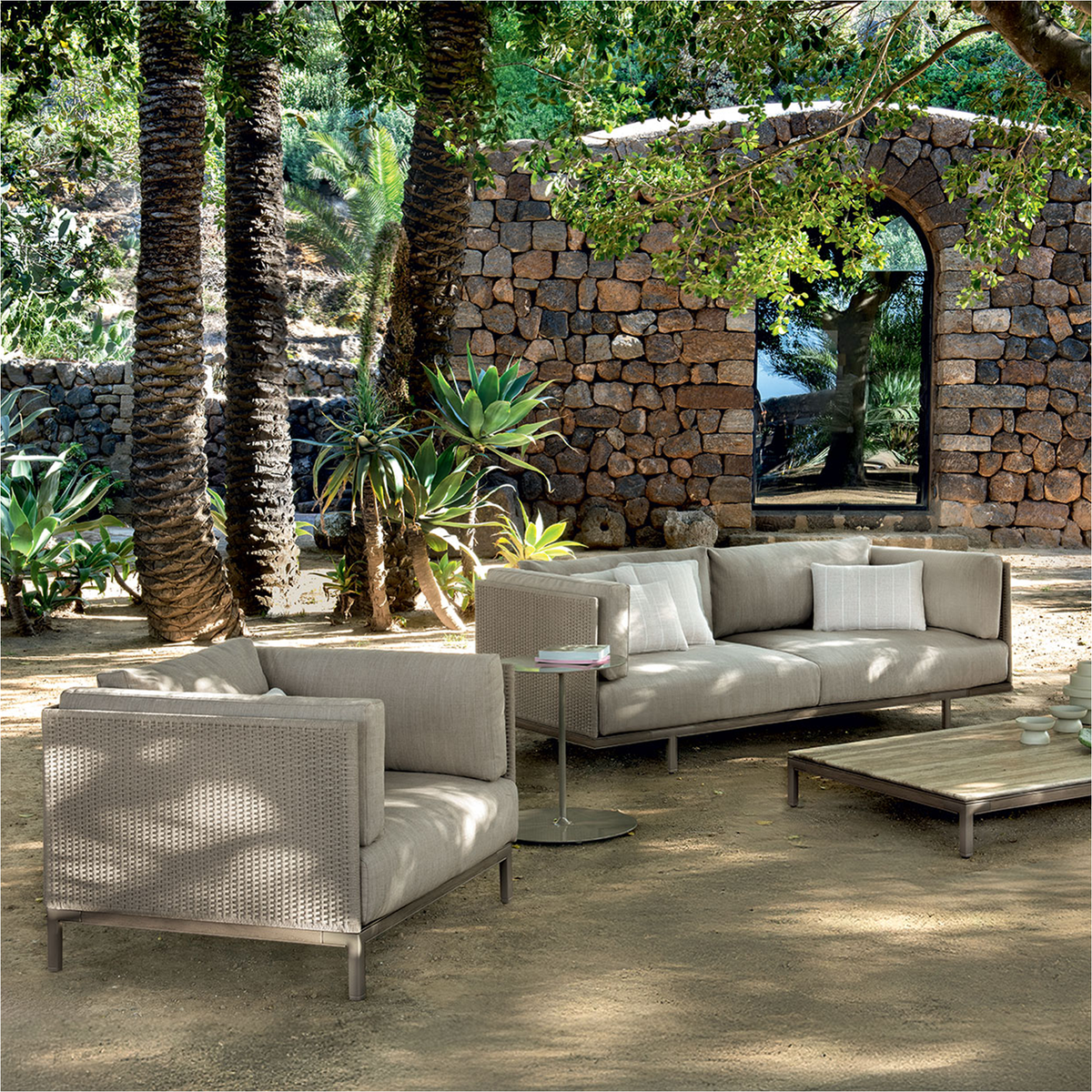 Baia Natural 2 Seater Sofa