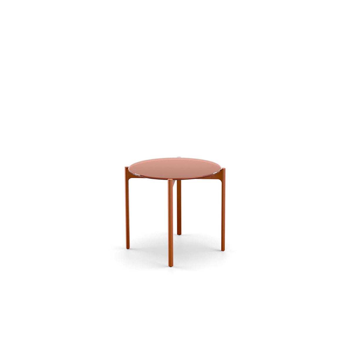 Izon Side Table Glass 54.5 dia  x 47 cm