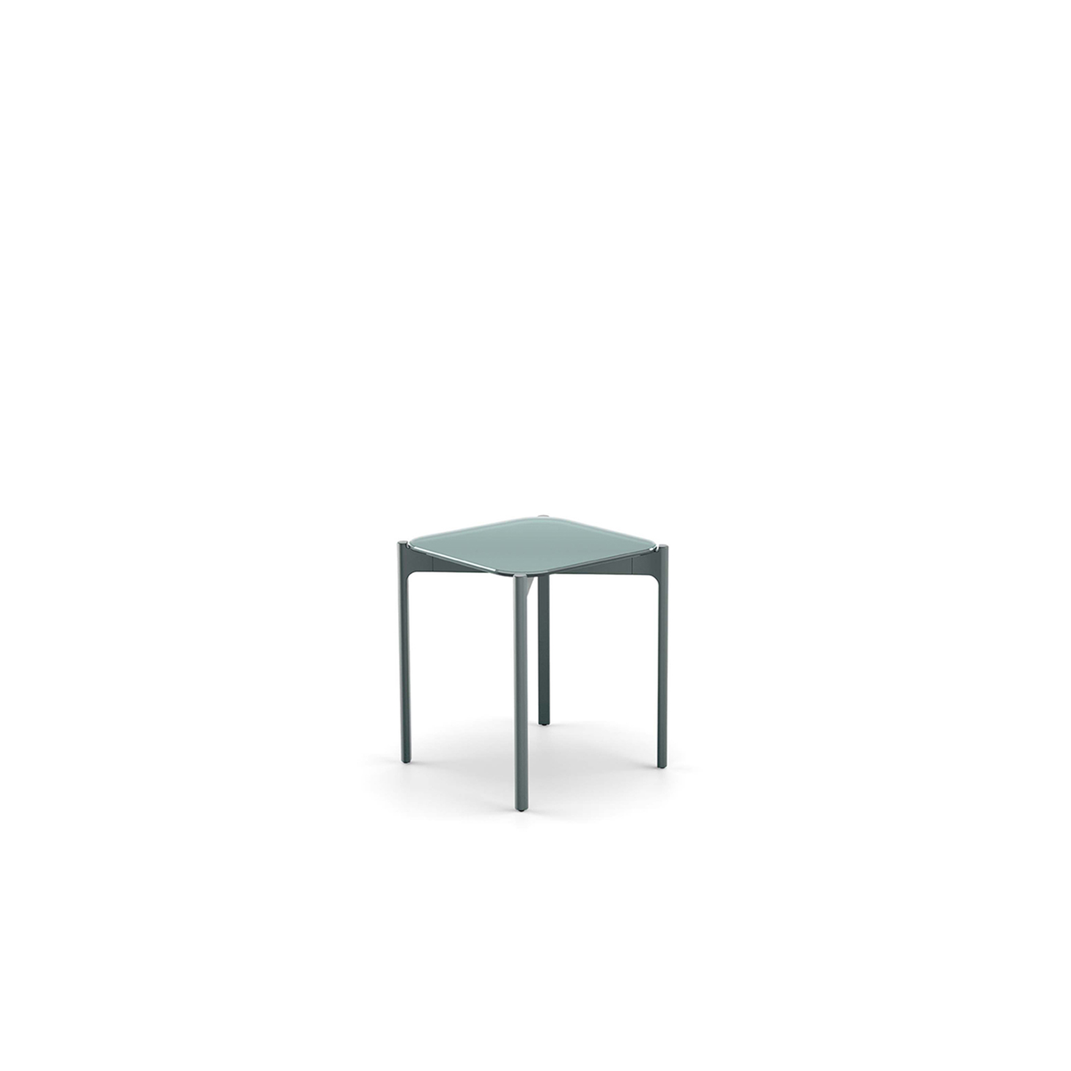 Izon Side Table Glass 39 x 39 x 47 cm