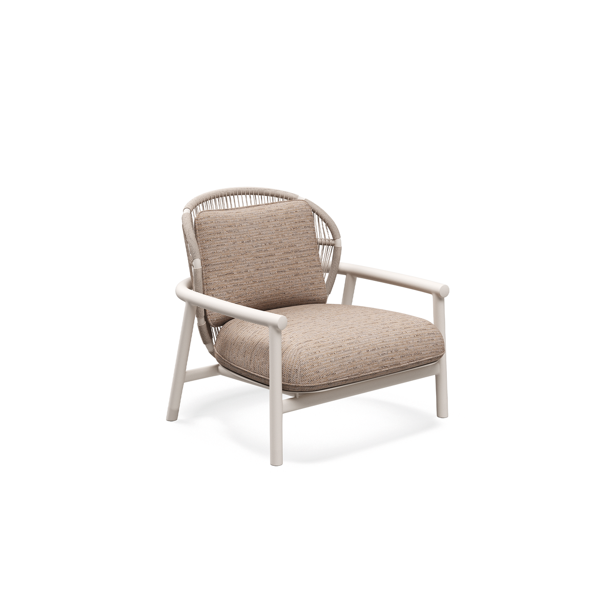 Fern Aluminium Low Back Lounge Chair