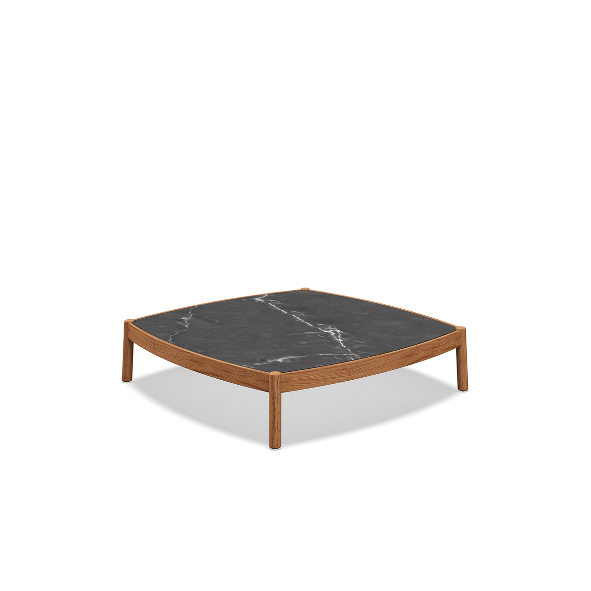 Haven Coffee Table with Ceramic Top 120 x 120 x 28 cm