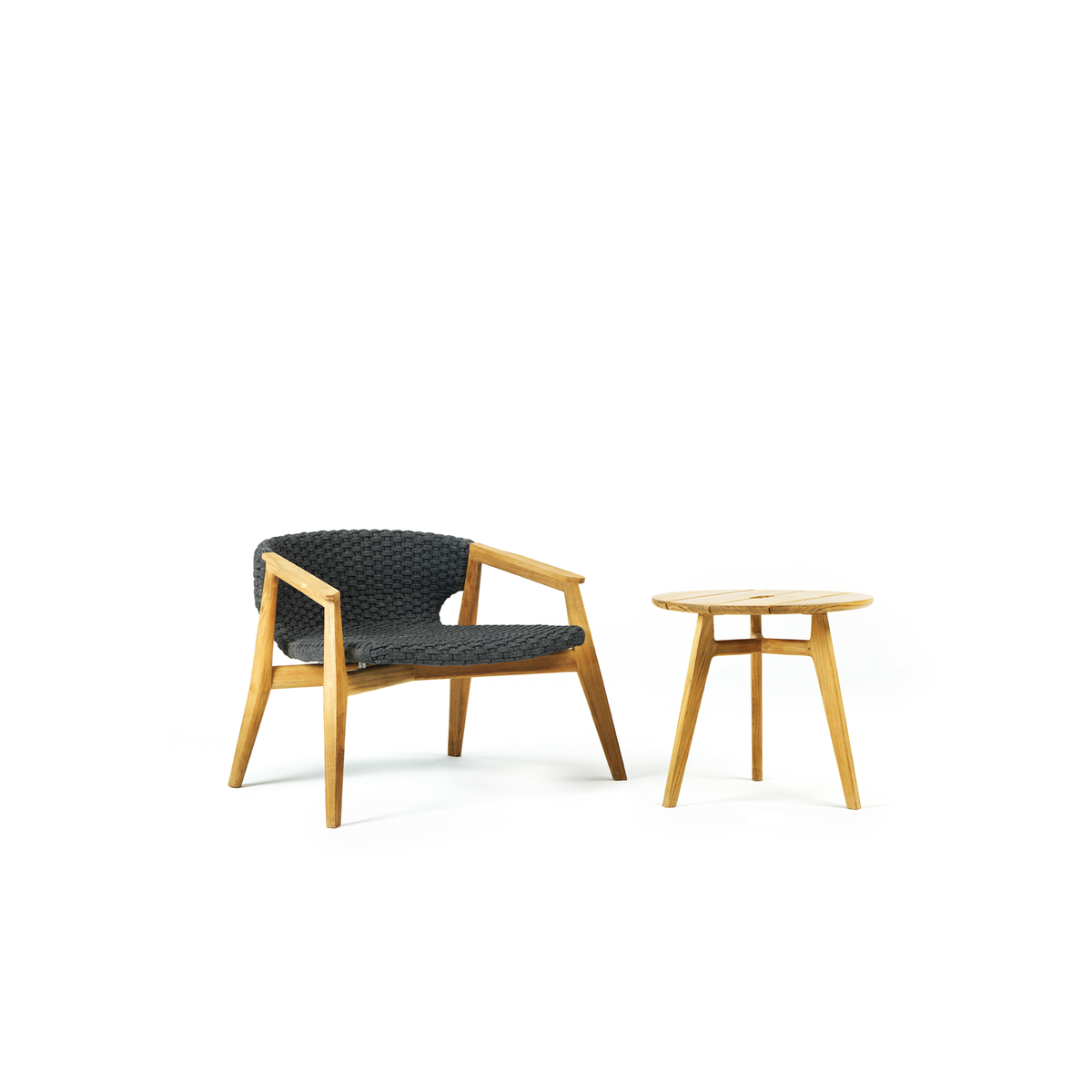 Knit Round Coffee Table 50 dia x 45 cm