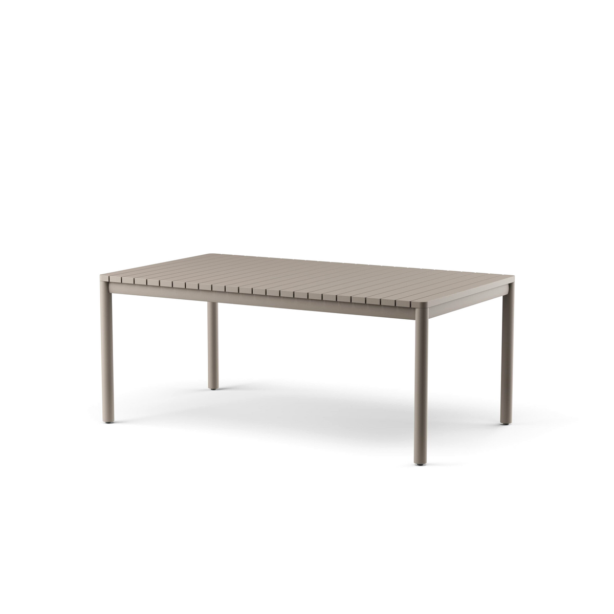Montauk Dining Table Aluminium 183 x 107 x 76 cm