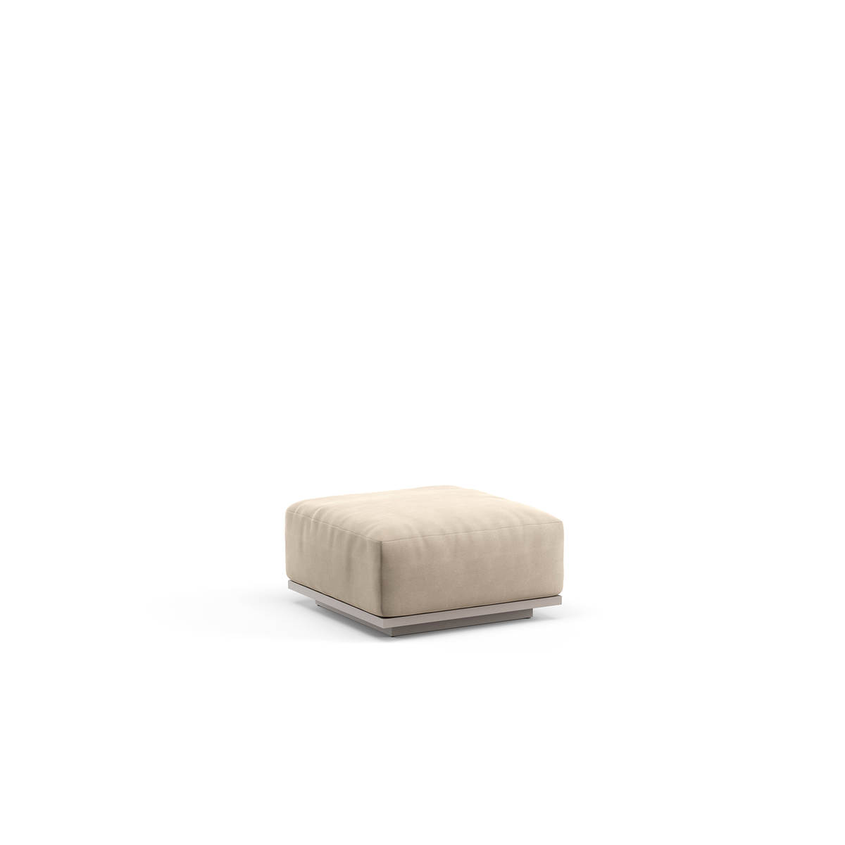 S2 Ottoman Aluminium