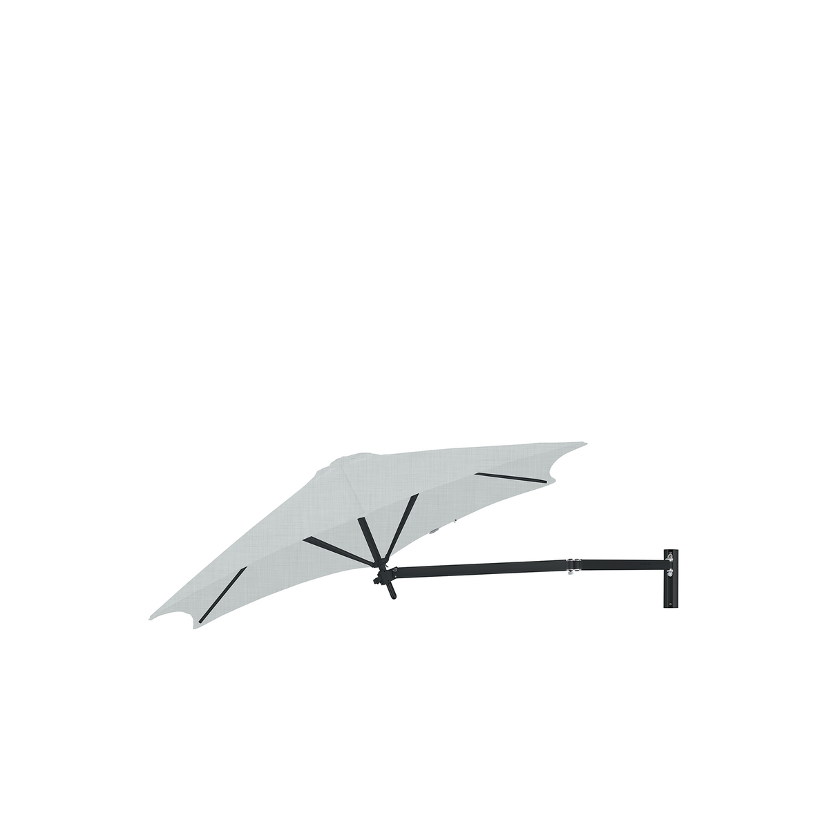 Paraflex Wall Mounted Umbrella Round 2.7 m