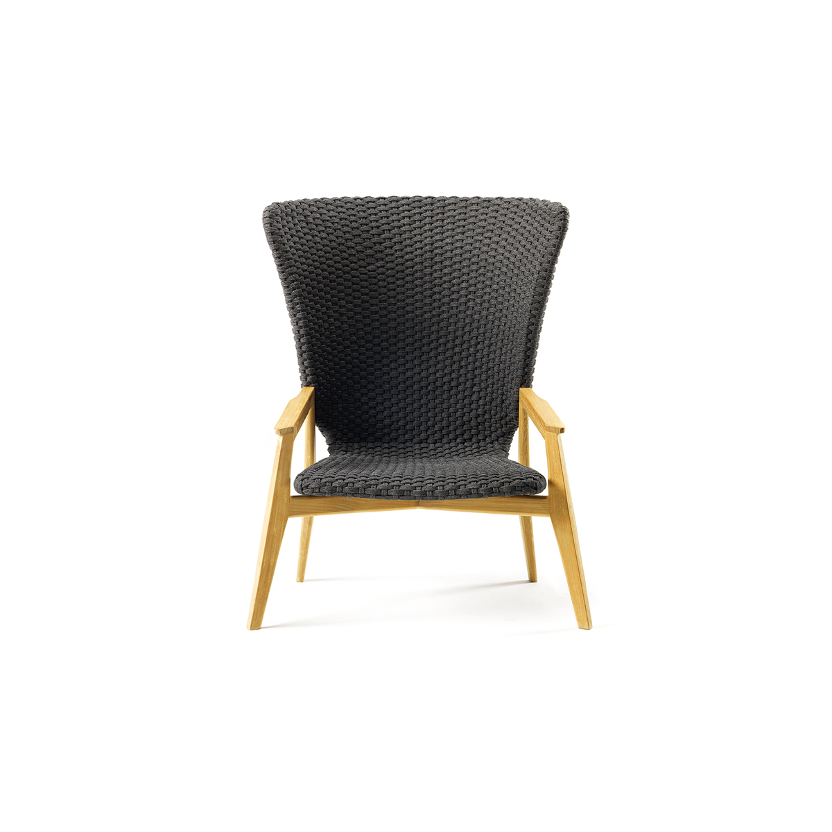 Knit Lounge High Back Armchair