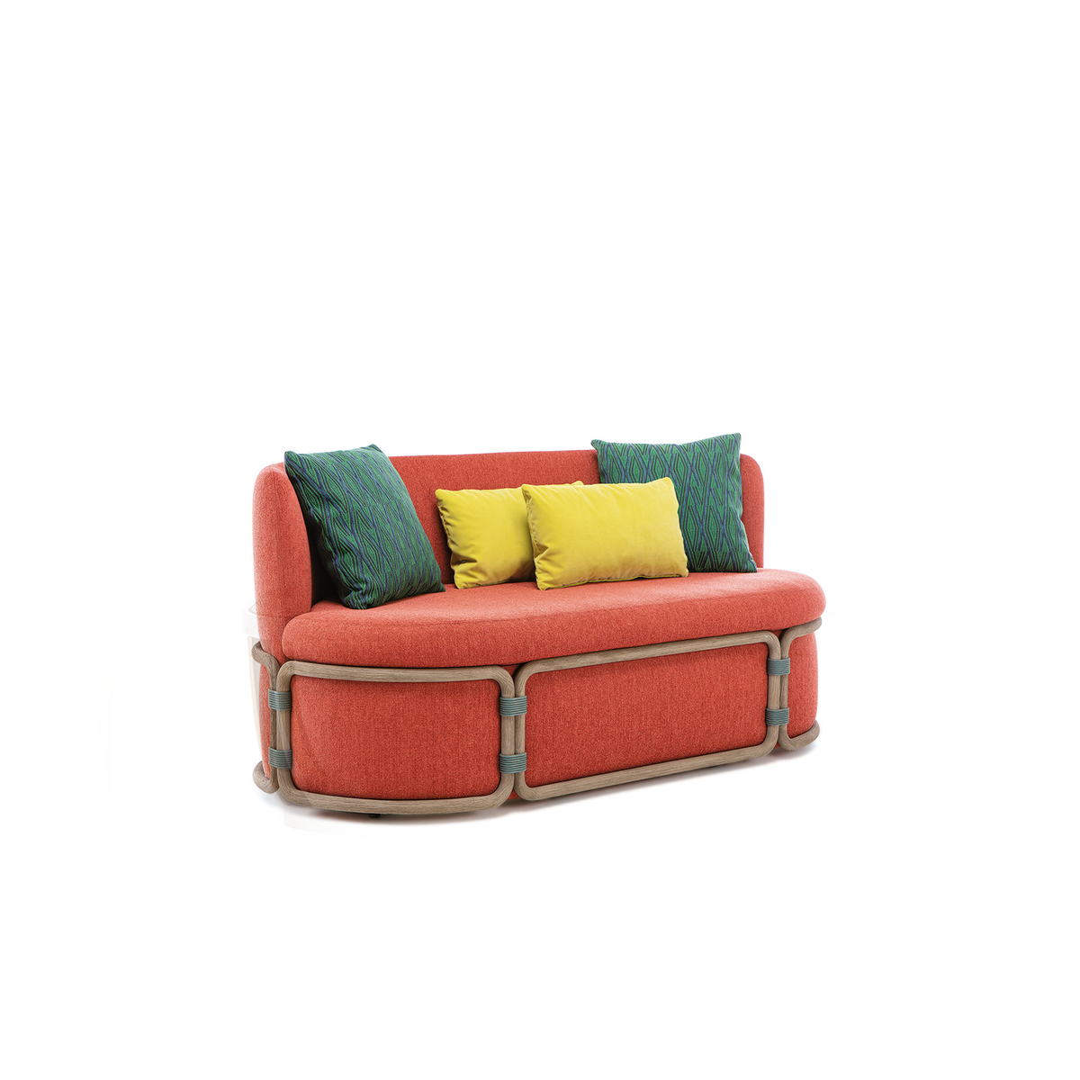 Rotin 2 Seater Sofa