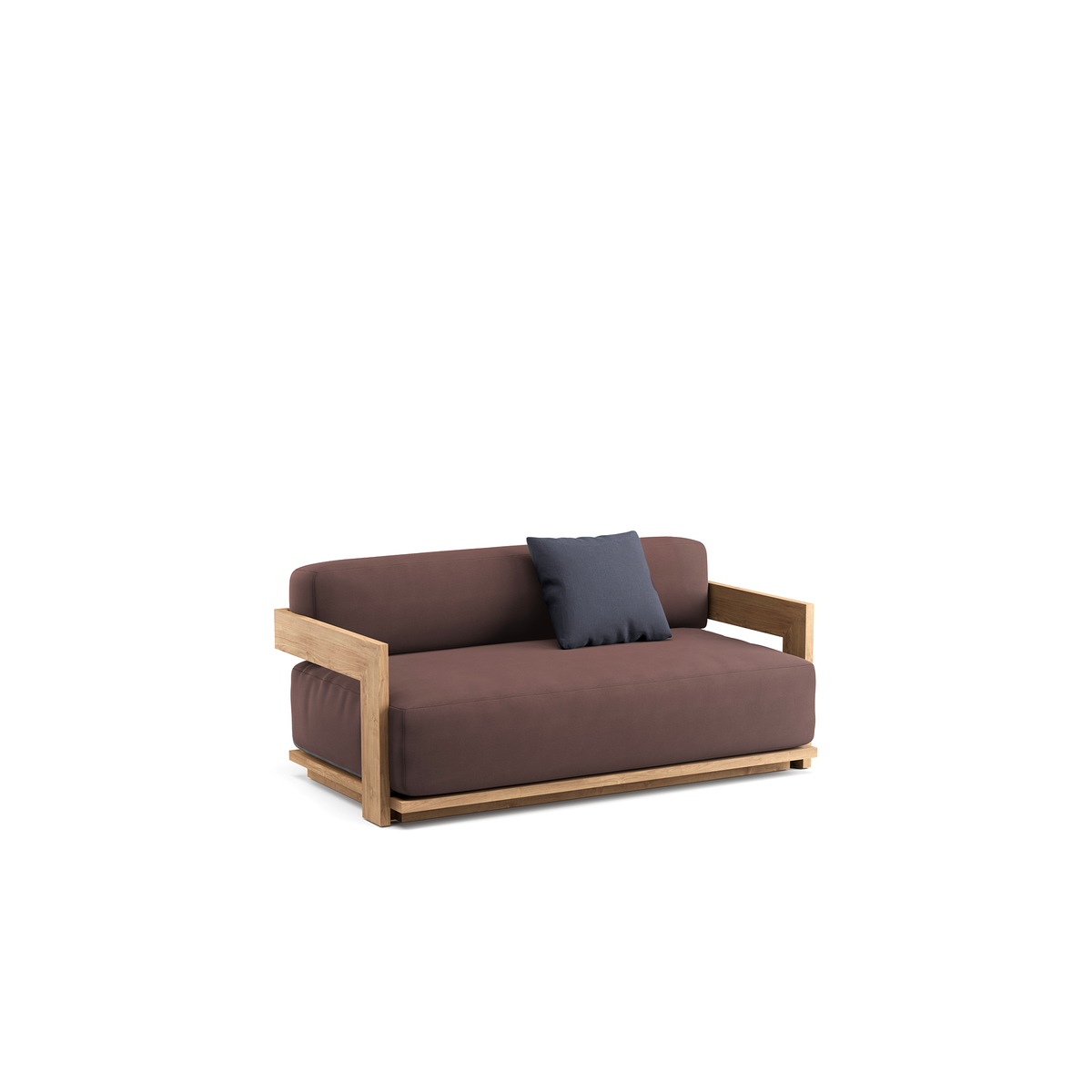 S2 2 Seater Sofa Teak