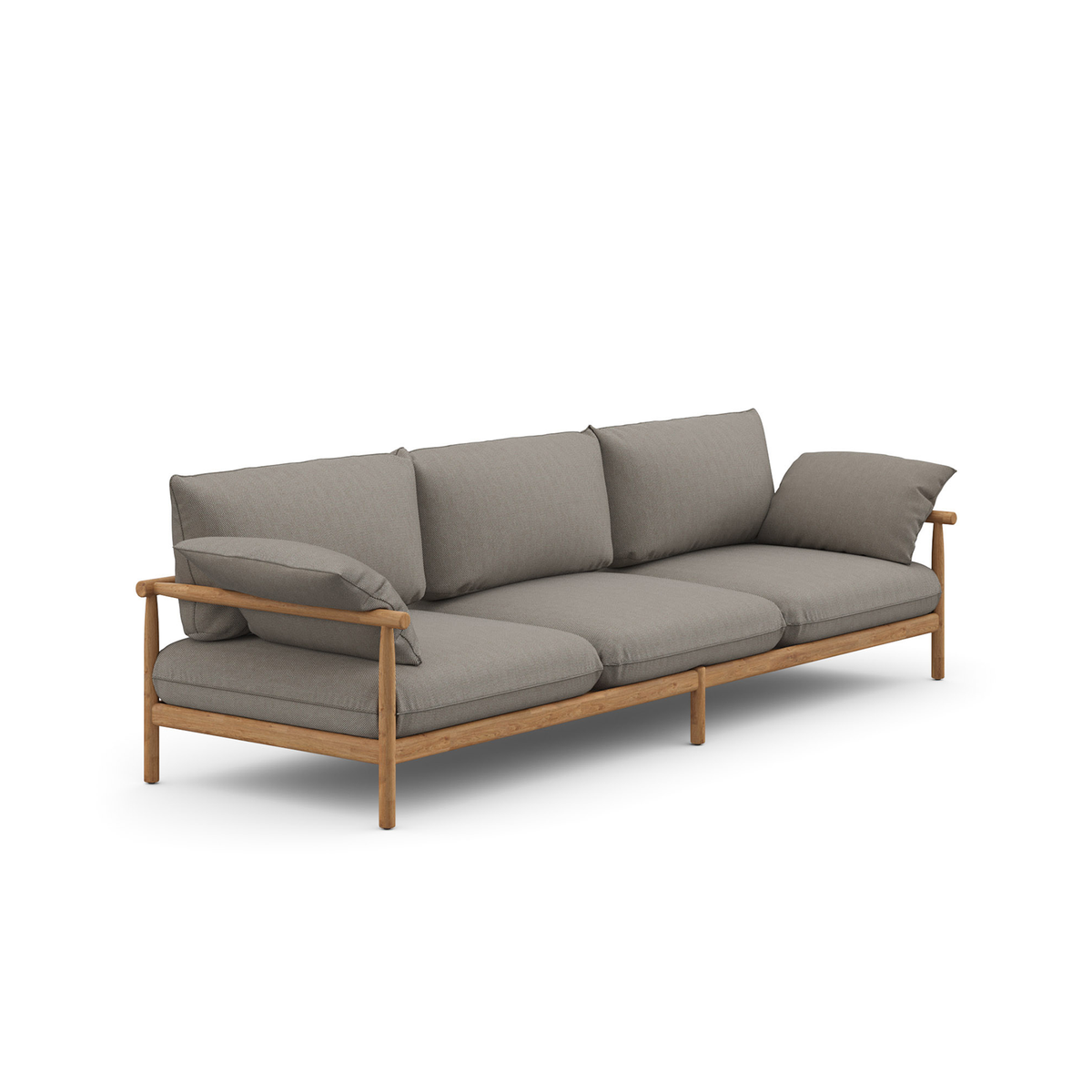 Tibbo 3-Seater With Dry + SEAT, Back & 2 Side Cushion