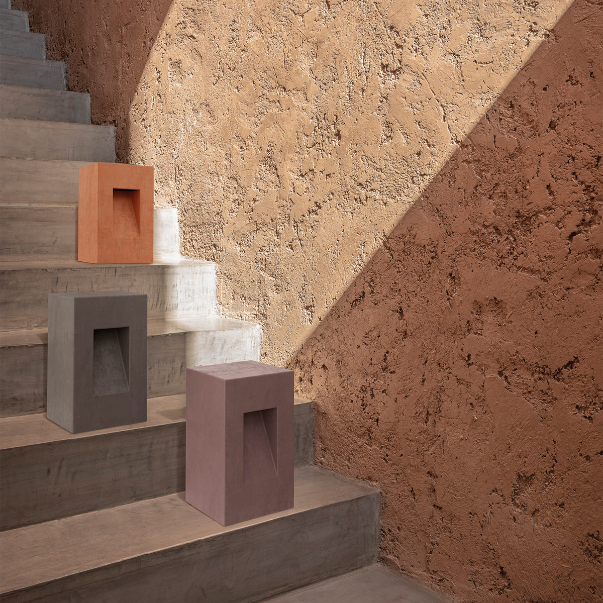 Step Square Path Lamp