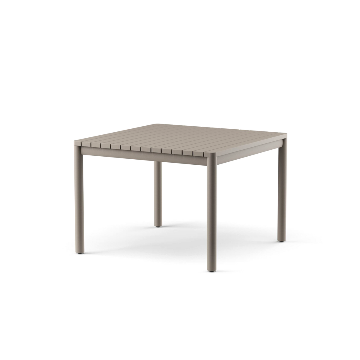 Montauk Dining Table Aluminium 107 x 107 x 76 cm