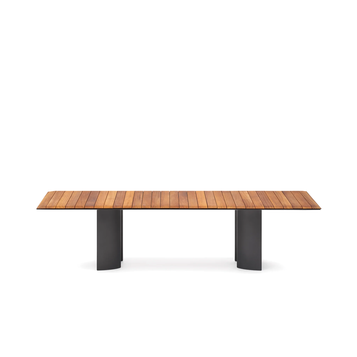 Naca Dining Table with Teak Top 260 x 100 x 74 cm