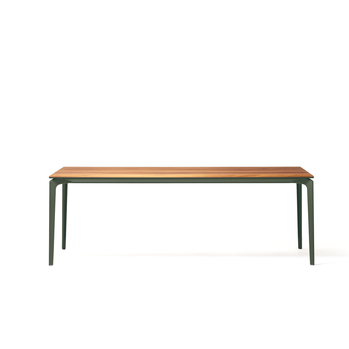 AllSize Dining Table with Iroko Top 220 x 100 x 76 cm