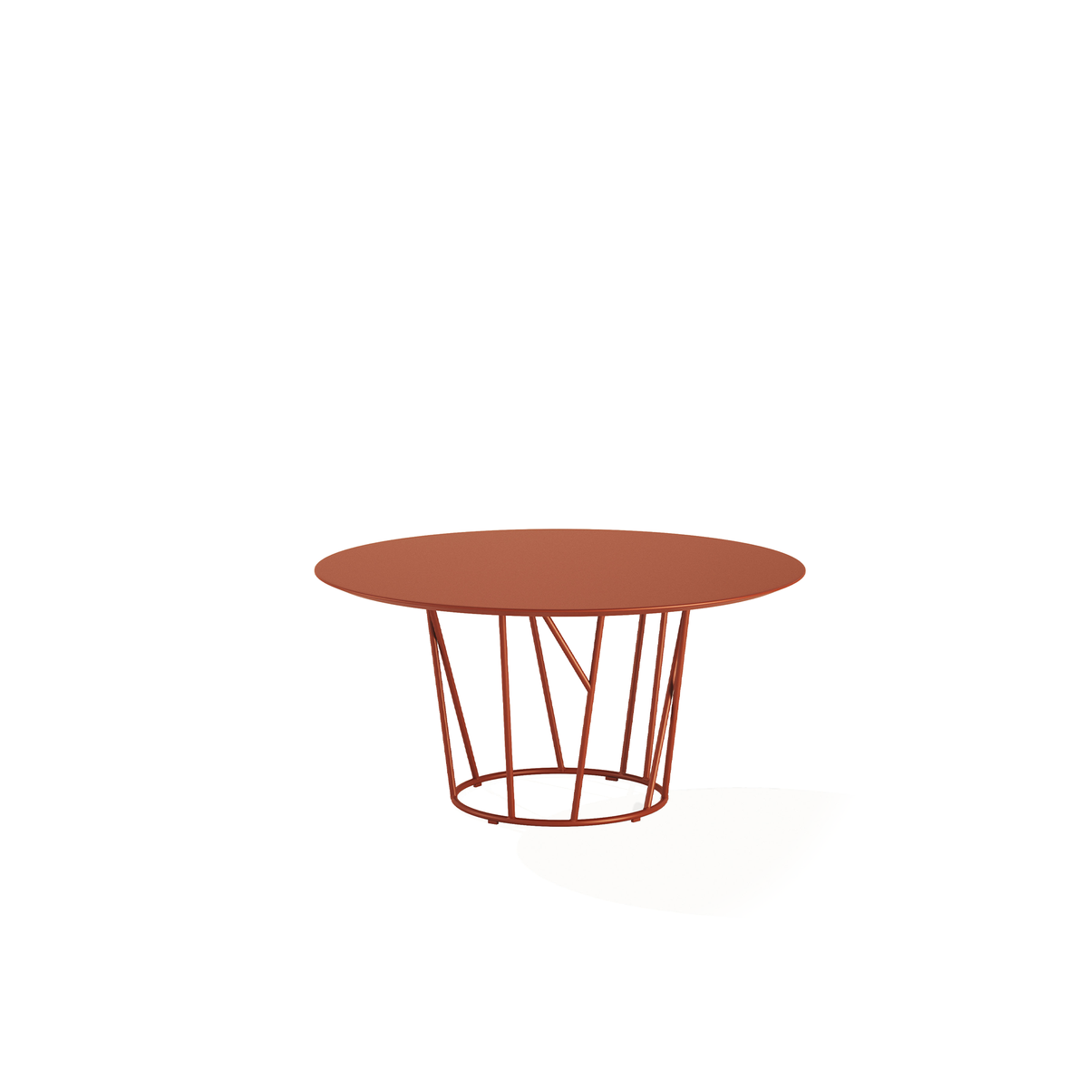 Wild Dining Table with Porcelain Stoneware Top 146 dia x 73 cm (69T9G)