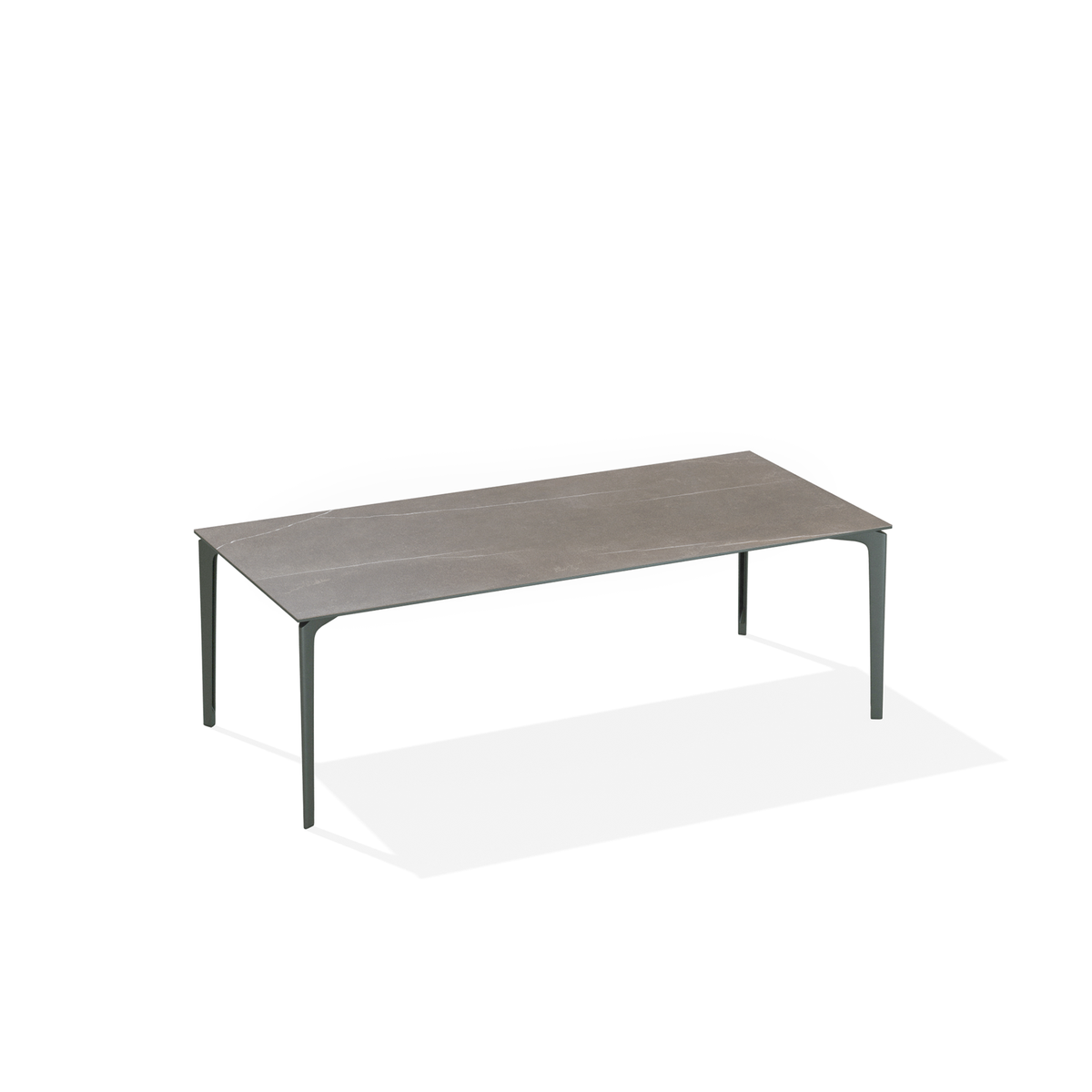 AllSize Dining Table with Porcelain Stoneware Top 220 x 100 x 74 cm