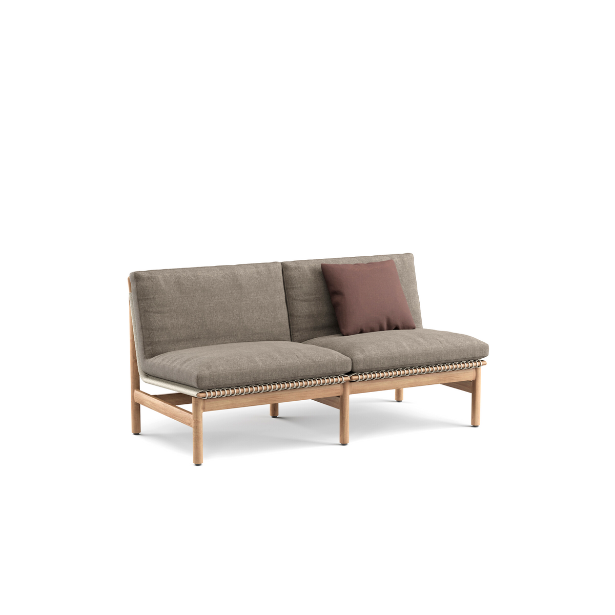 Montauk 2 Seater Sofa Teak