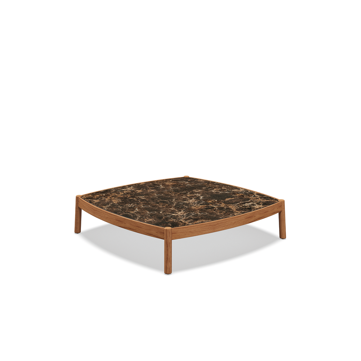 Haven Coffee Table with Ceramic Top 120 x 120 x 28 cm