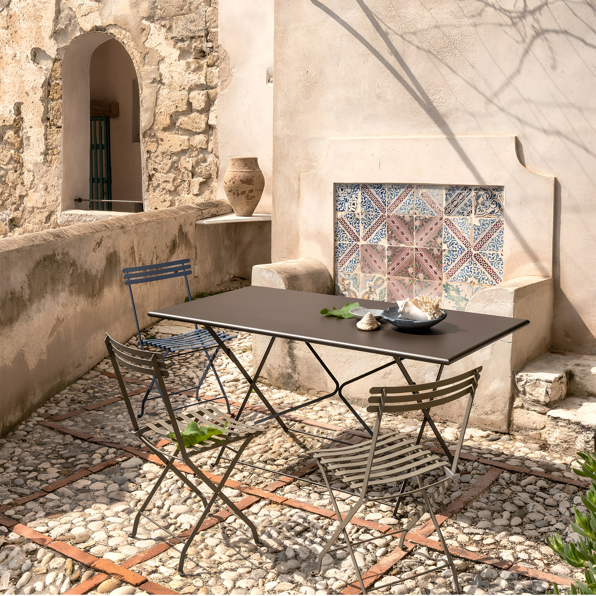 Flower Folding Table 160 x 80 x 75 cm