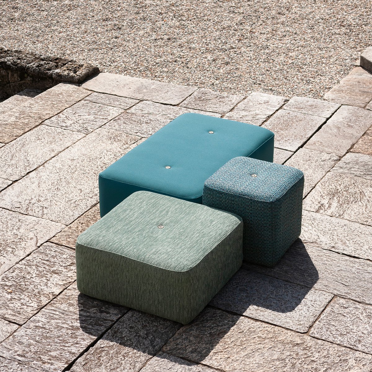 Double Pouf 50 x 50 x 48 cm
