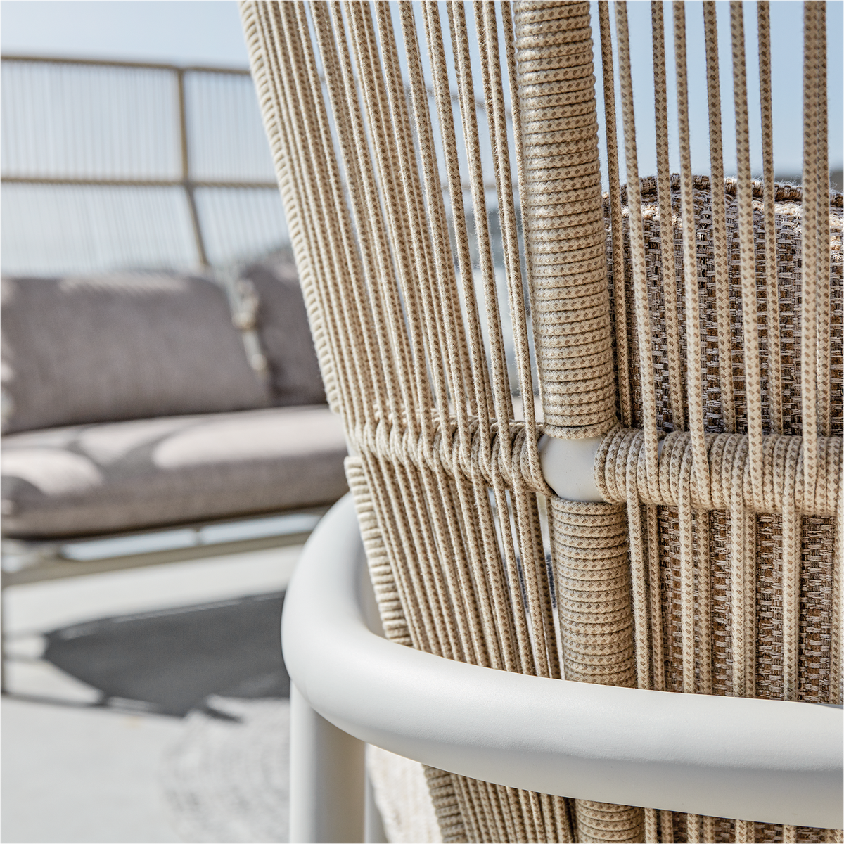 Fern Aluminium Low Back Lounge Chair