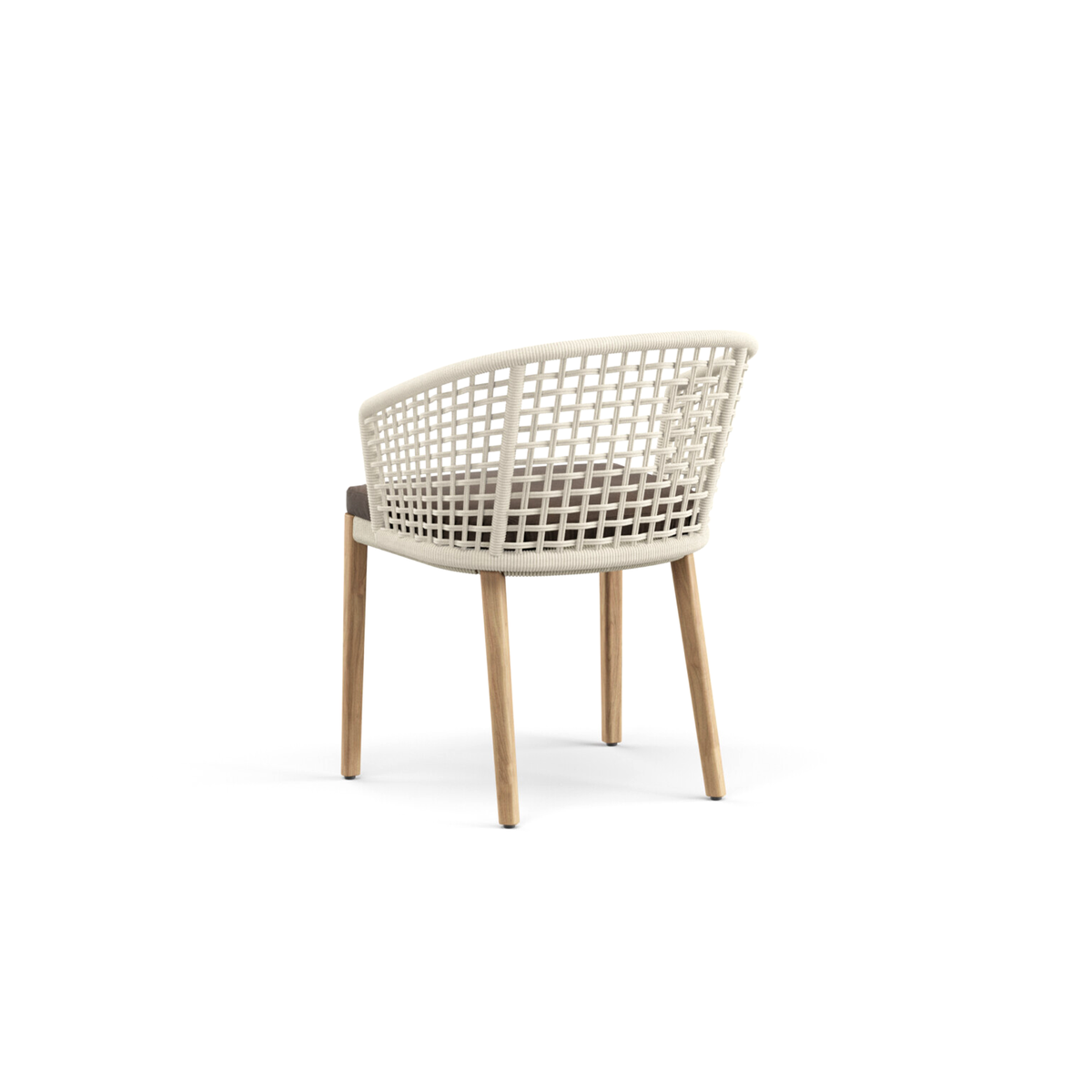 Tribeca Dining Armchair with Teak Legs