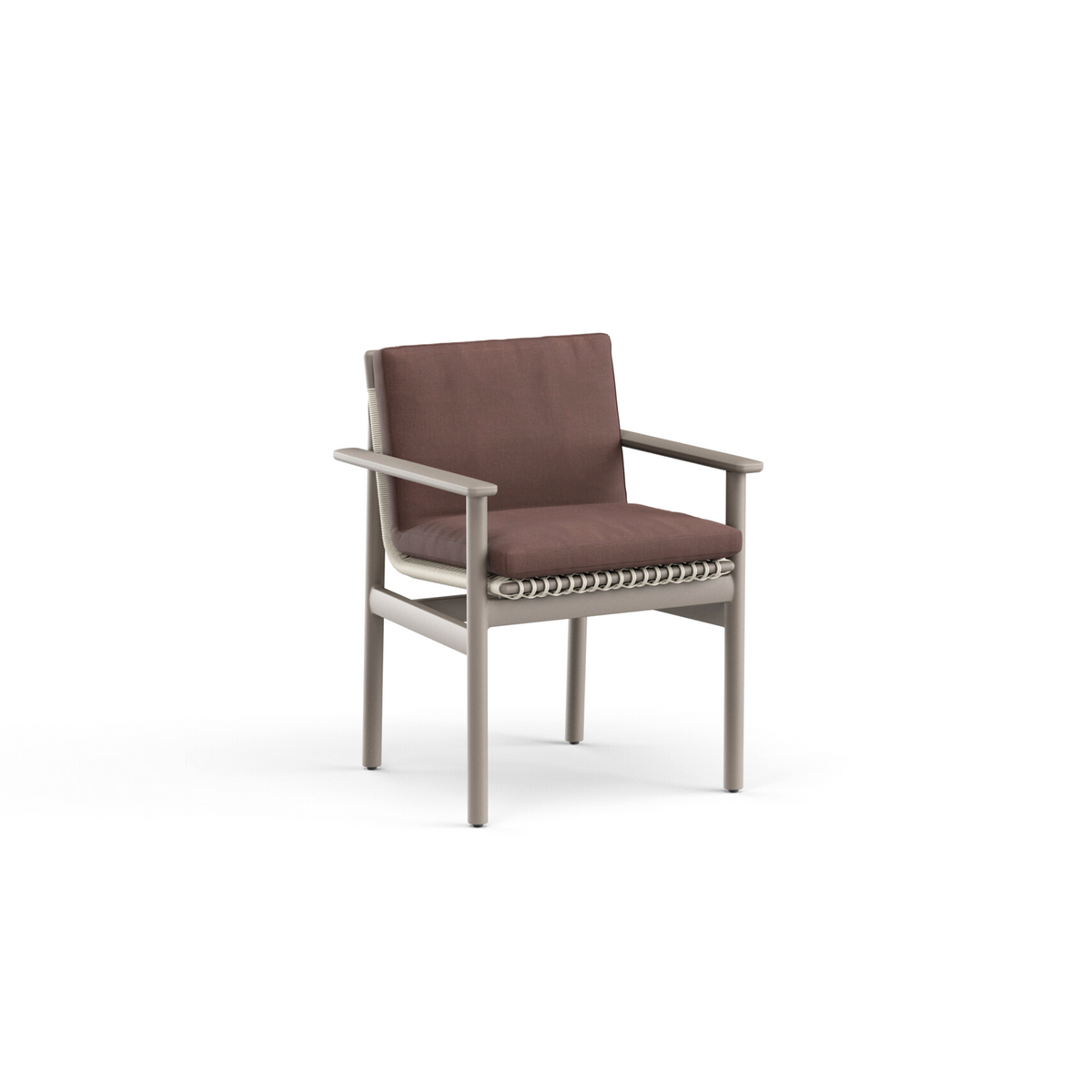 Montauk Aluminium Dining Armchair