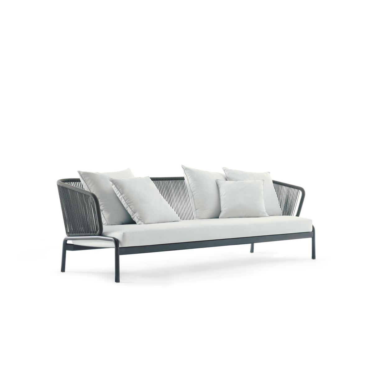 Spool Three Seater Sofa Padded Belt