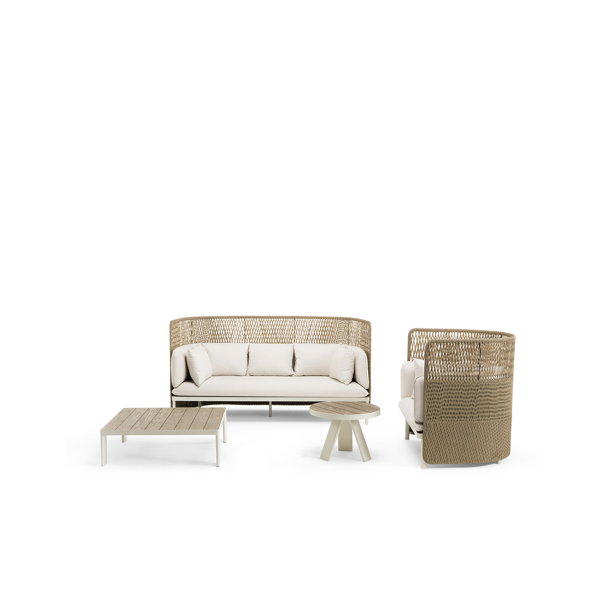 Esedra Lounge High Back Armchair