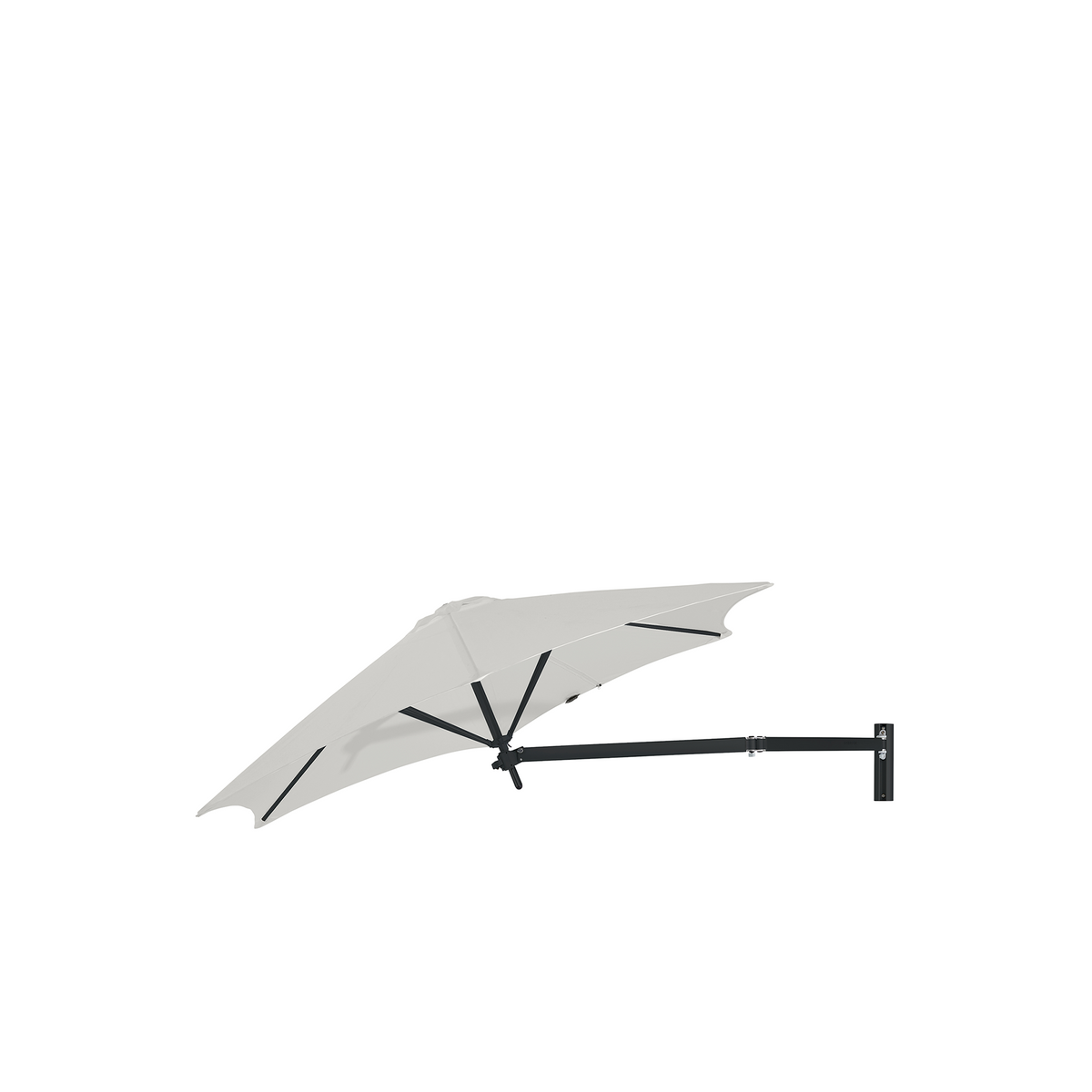 Paraflex Wall Mounted Umbrella Round 2.7 m