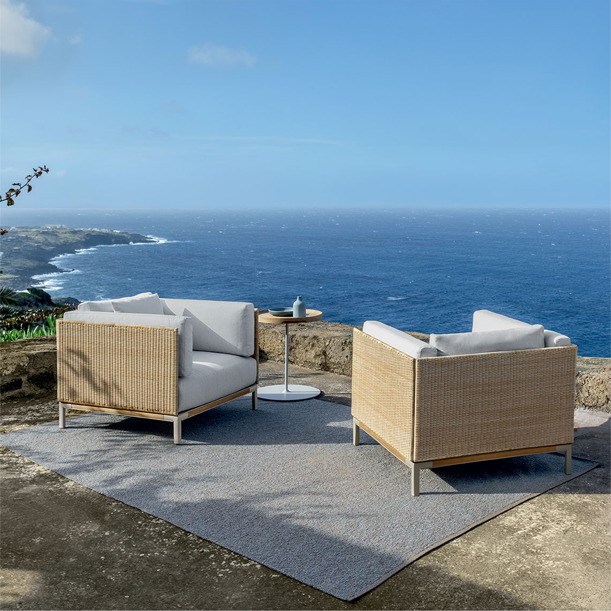 Baia Natural Lounge Armchair