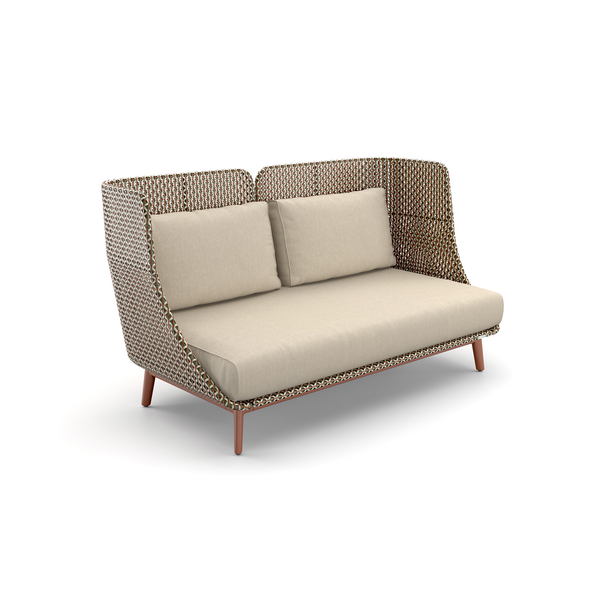 Mbarq 3 Seater Sofa With High Backrest