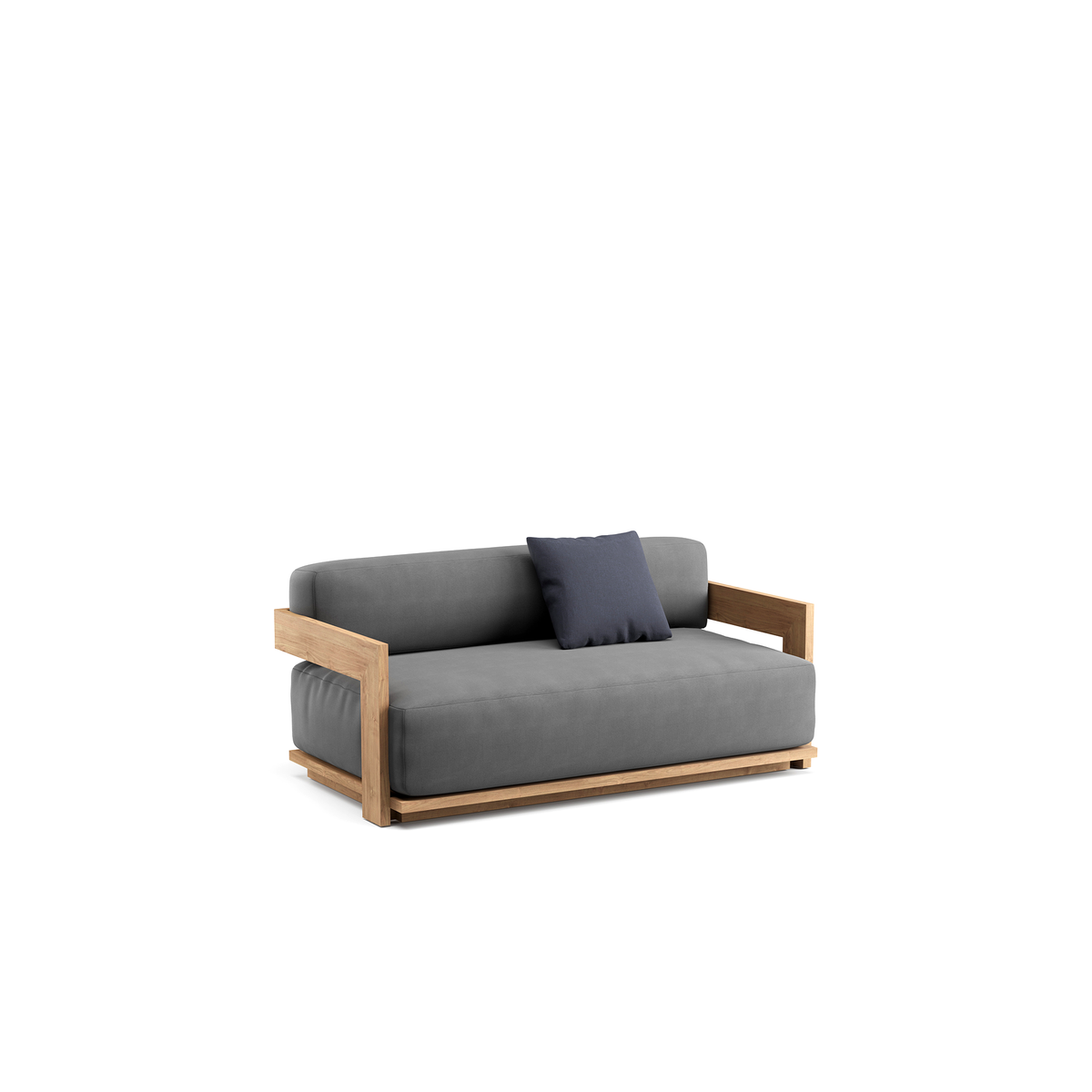 S2 2 Seater Sofa Teak