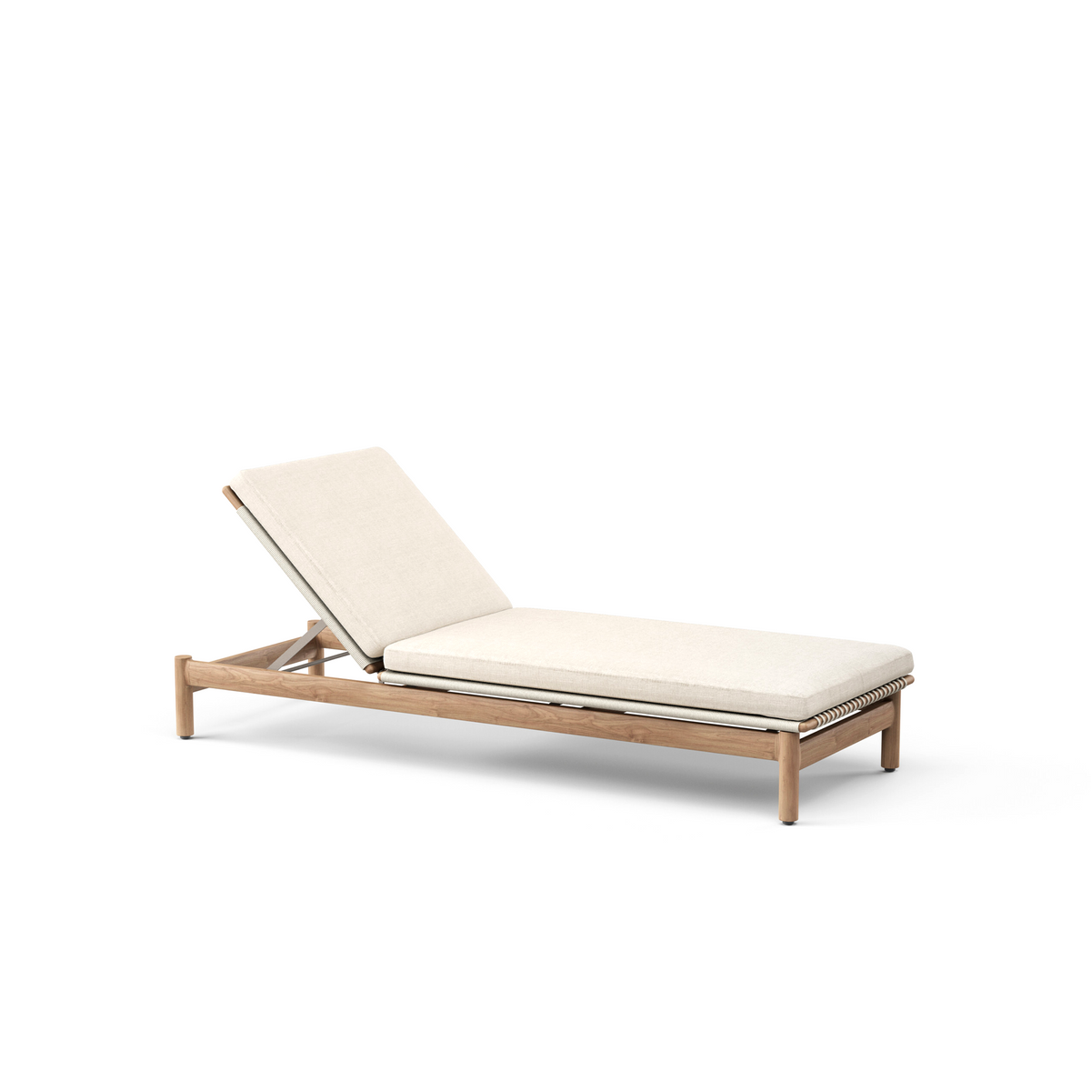 Montauk Chaise Woven Teak