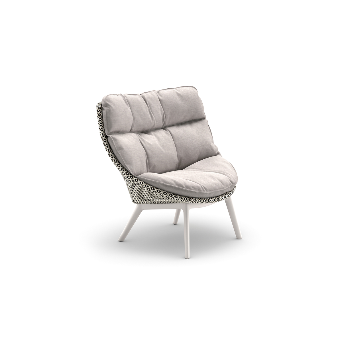 Mbrace Alu Wing Chair With Full Cushion