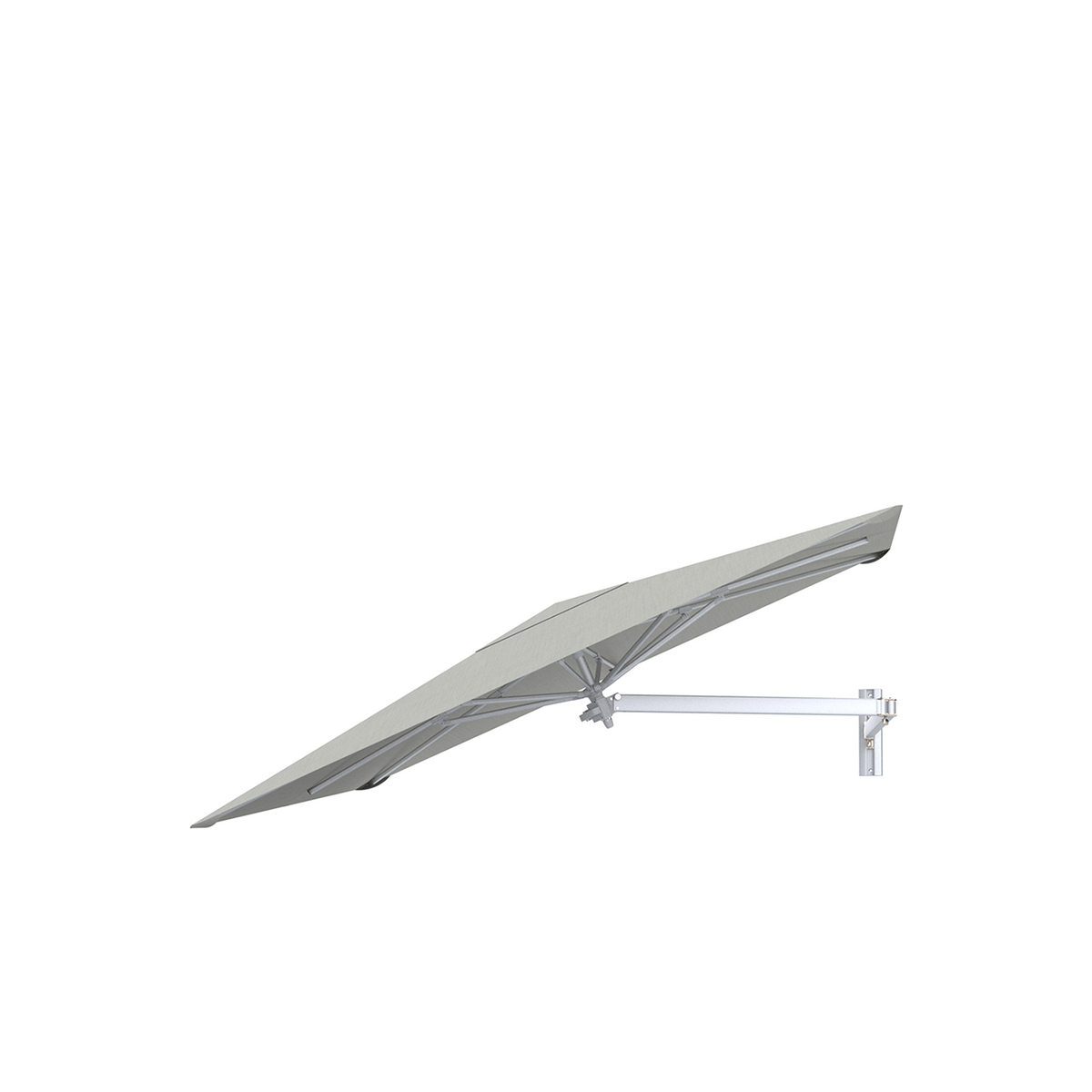 Paraflex Wall Mounted Umbrella Square 2.3 x 2.3 m