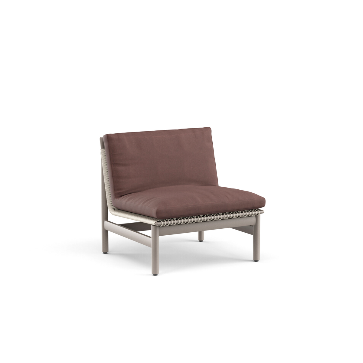 Montauk Lounge Chair Aluminium