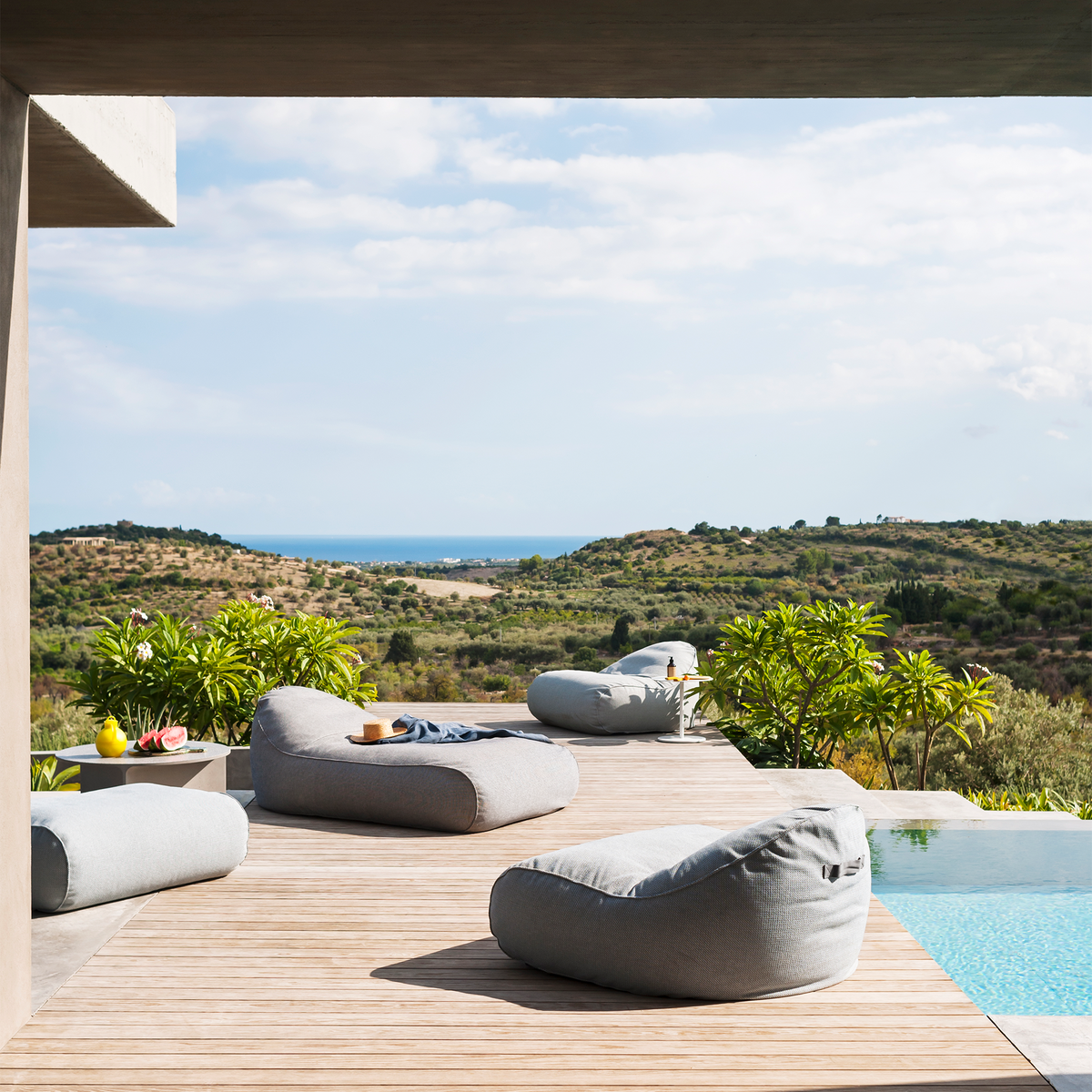 Roda Onda Pouf, view 3