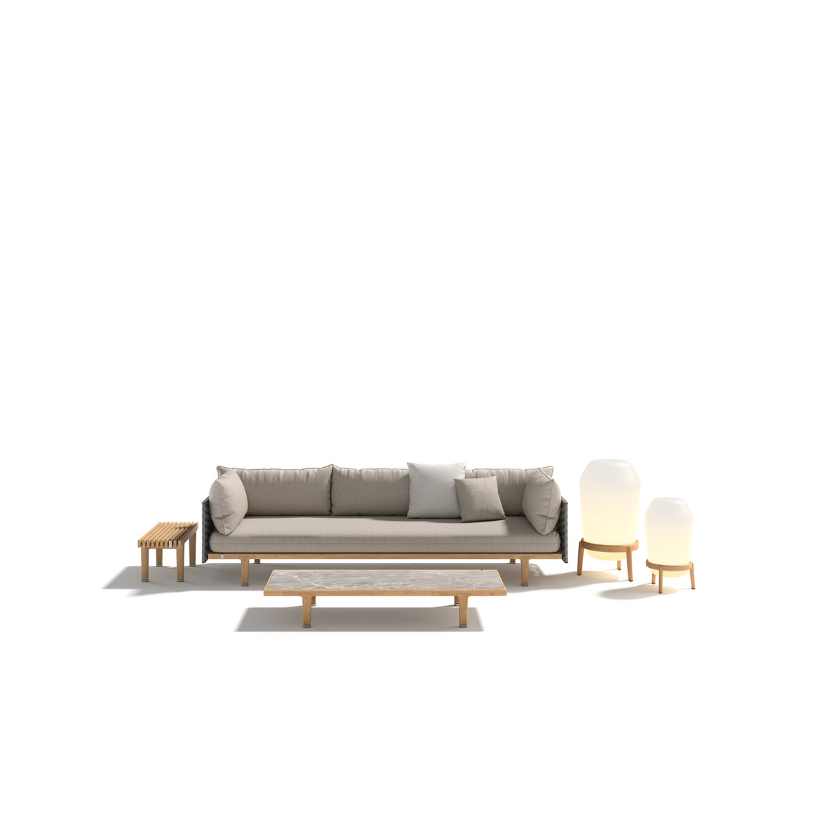 Sealine Coffee Table 162 x 65 x 25 cm
