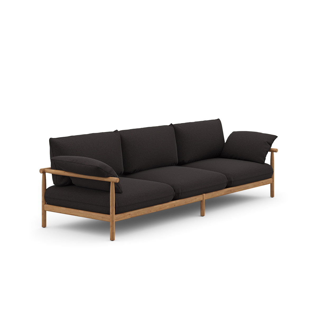 Tibbo 3-Seater With Dry + SEAT, Back & 2 Side Cushion