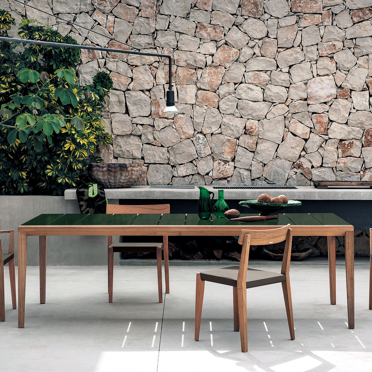 Roda Teka Dining Table 243 x 102 x 74 cm, view 3