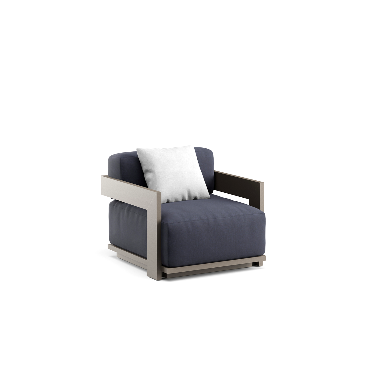 S2 Lounge Chair Aluminium