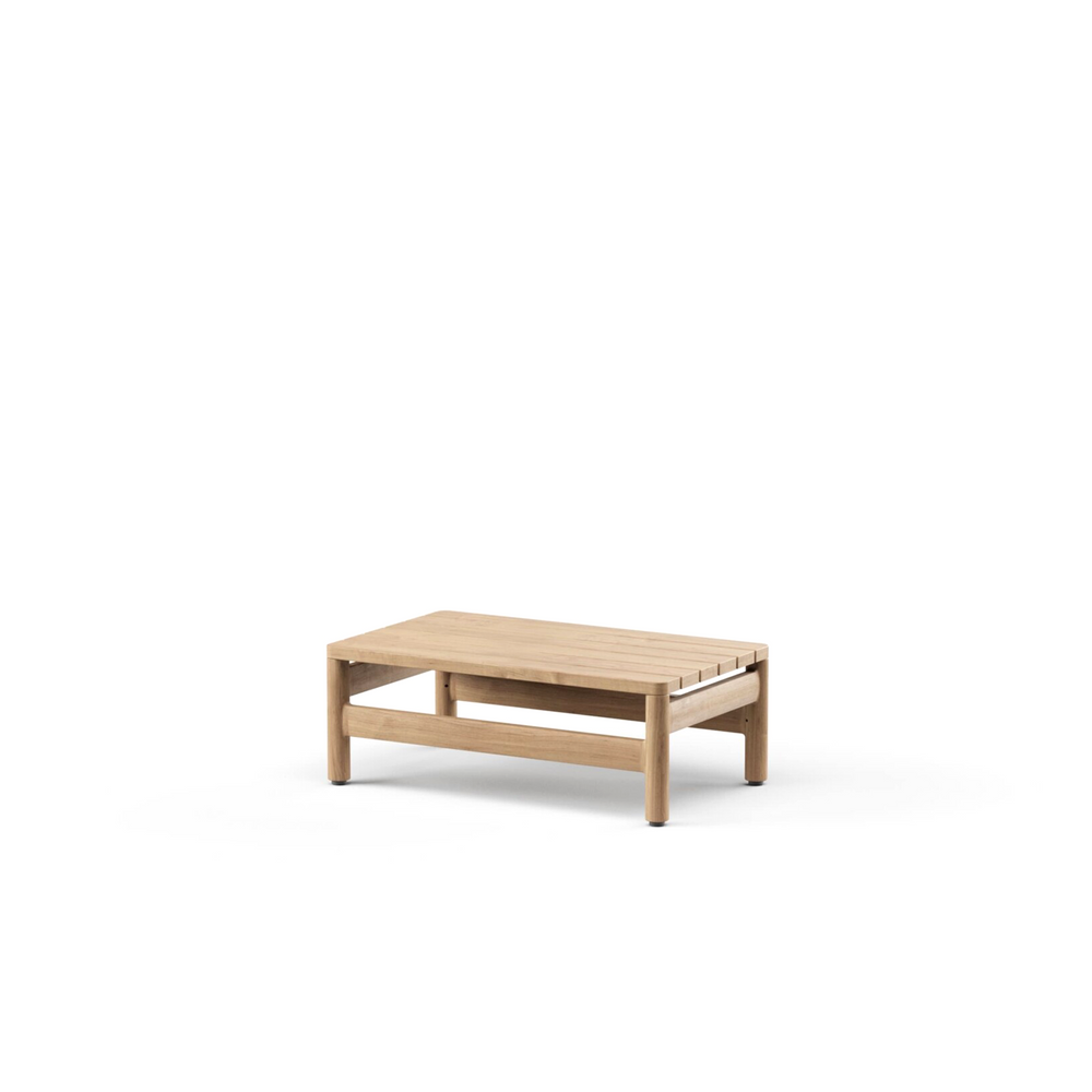 Montauk Side Table Teak 76 x 45.3 x 28 cm
