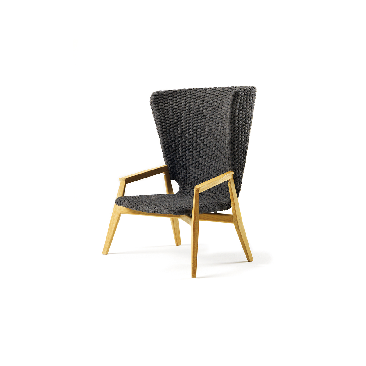 Knit Lounge High Back Armchair