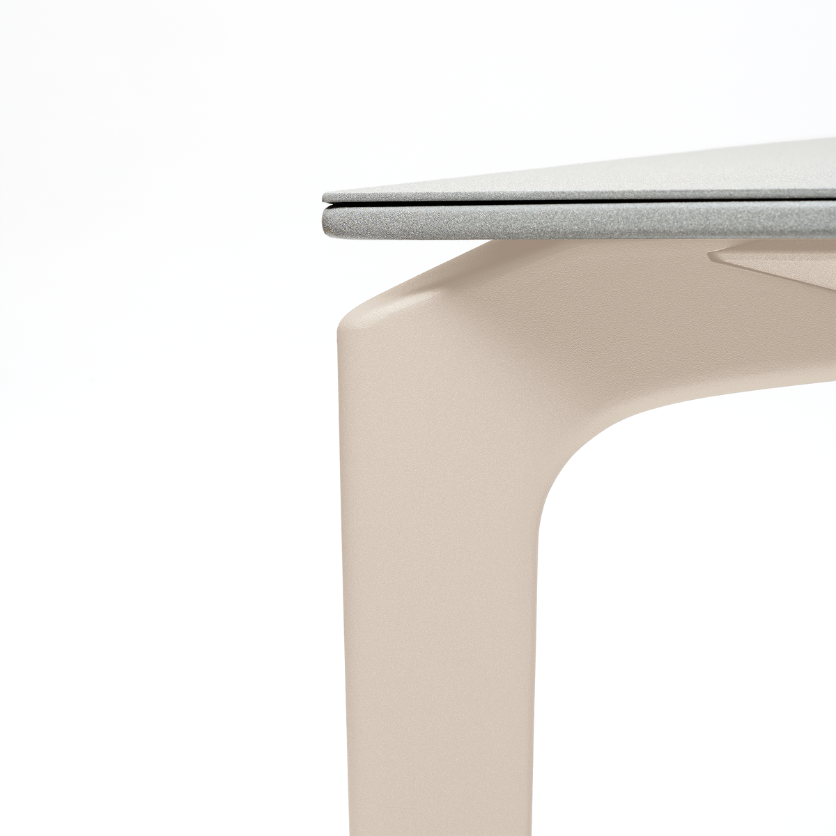AllSize Console with Speckled Aluminium Top 100 x 50 x 74 cm