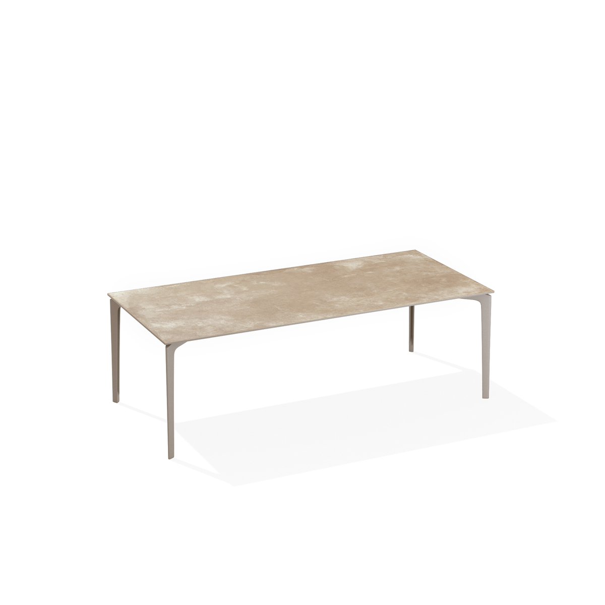 AllSize Dining Table with Porcelain Stoneware Top 220 x 100 x 74 cm