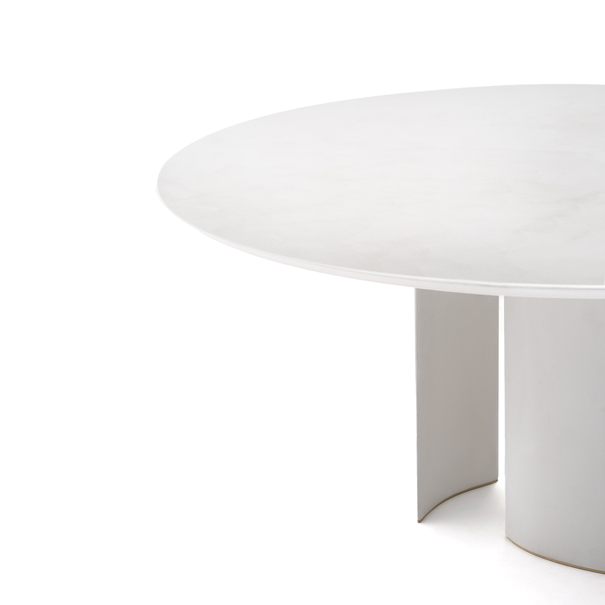 Naca Dining Table with Mortar Top 138 dia x 72 cm