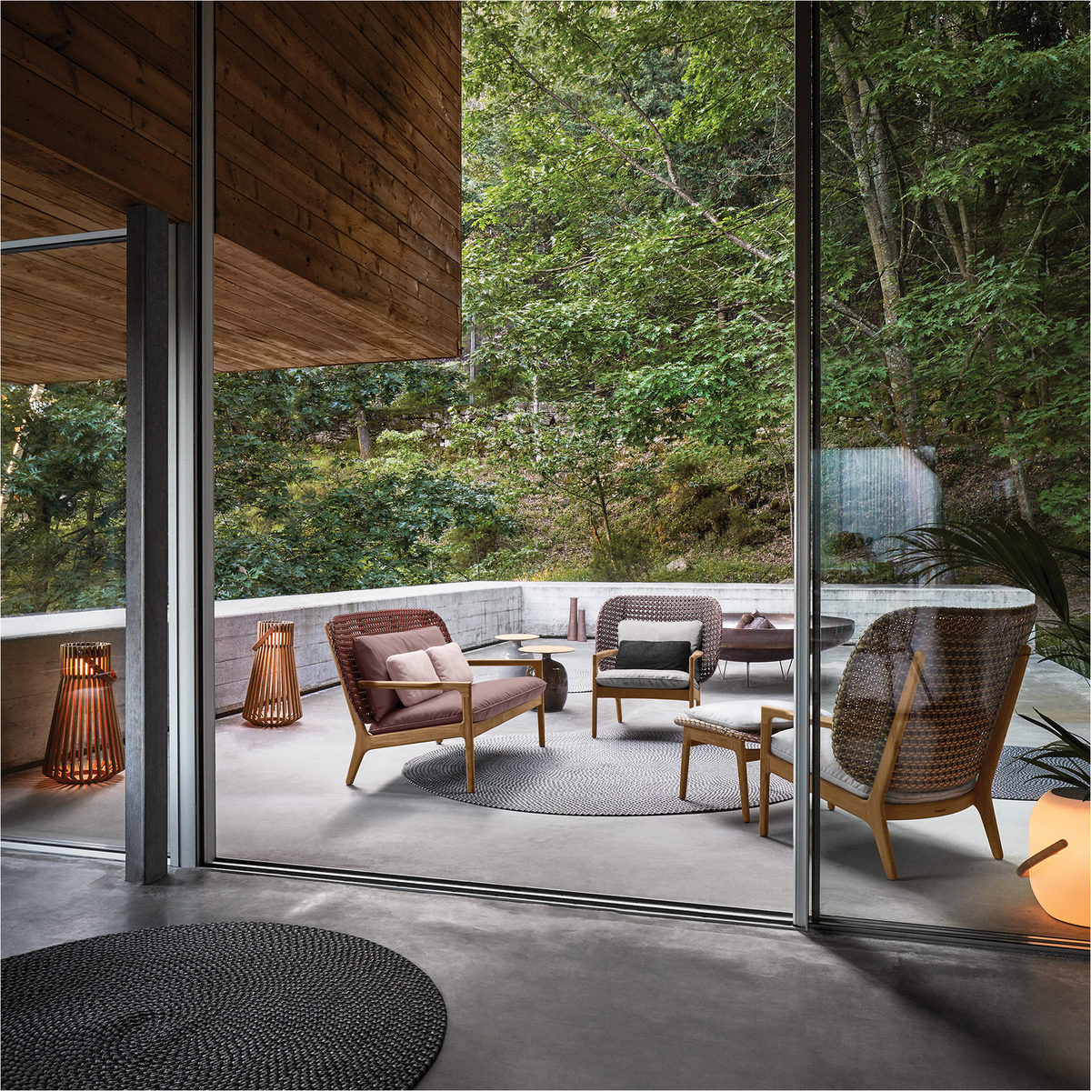 Kay High Back Lounge Chair