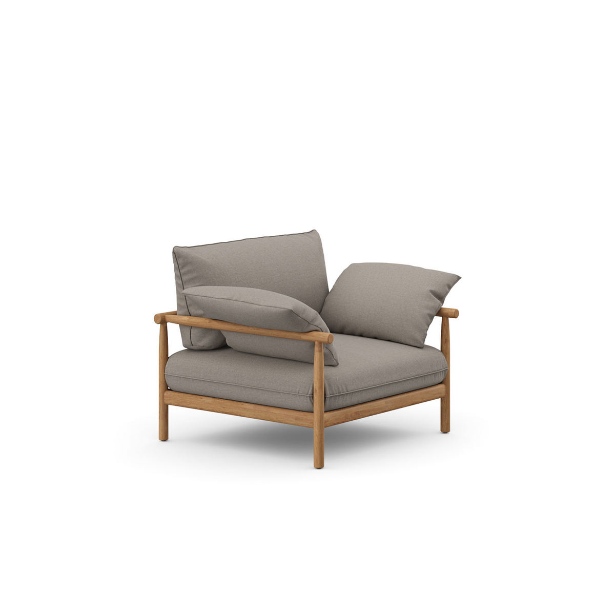 Tibbo Lounge chair XL With Dry + Seat, Back & 2 Side Cushions