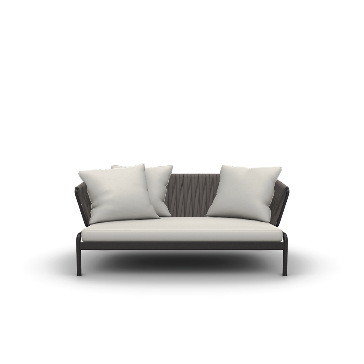 Spool Two Seater Sofa Padded Belt